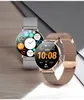 2024 NOWY PRZYCHODZENIE ULTRATHIN LADY MODA SMART WATM MUJER T8 Z 1,3 -calowym AMOLED ECORE Wsparcie 50 języków Wodoodporny smartwatch dla kobiety