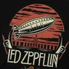 TS Summer Mens T-shirt Band LED Zeppelin Airship Print T-shirt Zep Eternal Echo Ensemble Unique à manches courtes Unique Extra Large Mens Wear J240506