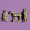 3PCSFridge Magnets Creative Terra-Cotta Warriors koelkast Magnet Exquisite Handicraft Tourist Souvenir van Xian Tourism Cultural Relics Model