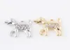20x18 mm Goldsilver Couleur 20pcslot animal chien pendant charme bricolage accessoire ajustement pour les bijoux à vktet flottants2923128