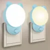 Table Lamps XD-Night Light Children's Socket With Switch LED Bedside Lamp For Plug Suitable Bedroom 2Pcs EU