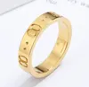 Double Letters Designers Ring For Women Men Fashion Designers Couple Ring Silver Gold Rose Gold Luxurys Jewerly High Quality Lover9411544