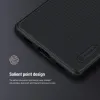 Täcker Nillkin för Google Pixel 7A -fodral, Frosted Shield Pro Phone PC+TPU Miljövänligt material Hård skydd Back Cover
