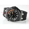 Céramique mécanique Men Superclone 42mm 13,9 mm en verre APS Brand Carbon Swiss 15706 Montres de bracelet Concepteurs montres 15707 AAAAA IPF ZF Fibre Dive 3120 18778