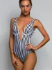 Costumes s xl v forme fil rayé de maillots de bain se maillot de bain un morceau de maillot de bain vbar vbar sous-marine de bain baignade nage monokini v472s