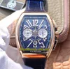 ABF New Men039S Collection Vanguard v 45 CC DT Yacht ETA 7750 Хронограф Автомат 28800 VPH MENS WATCH 18K ROSEGOLD CASE STO5863927