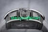 RM Luxury Watches Mechanical Watch Mills | ref。 rm11 fm doux le |限られた12個-Felipe Massa |チタンST85