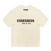 ESS Letter Tops T -shirts Essen shirt kleding shorts essentialsclothing designer shirt heren heren ess casual essentialsshirt short mouw tees8xfs8xfs