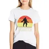 T-shirt féminin Polos Sasquatch T-shirt Funny Short à manches courtes plus t-shirts T-shirts recadrés pour les femmes