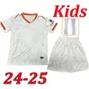 Canlı Jersey Kids 24 25 Kaleci Jersey Oyuncu Sürüm Hayranları Sürüm Kadın Çocuklar It Futbol Tshirts üniforma