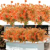 Decoratieve bloemen 1 Bunch Outdoor Autumn Artifical Plants Home Decor Wedding Party Festival Fake Floral Ornamens Garden Decoratie