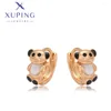 Boucles d'oreilles cerceaux xuping bijoux arrivant de mode d'animal de mode élégante couleur oreille de couleur pour les femmes Girl Commémoration Day Gift x000783679