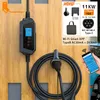 11KW 16A 3P Car Chargeur EV Portable Type2 Câble Wi-Fi Contrôle de l'application Boîte de charge EVS BOLD CEE POUR LE VÉHICULE ÉLECTRIQUE