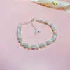 Kralen S925 Sterling Silver Sparkling Planet Natural Pearl Bracelet Niche Temperament High-End Feeling Female Bracelet Simple Gift Giving