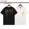 Tshirt Designer Amiiriis maglietta a maniche corte da uomo a maniche corte da uomo stampa hip hop high street t 3ceo