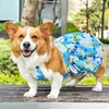 Summer Dog Dress Poodle Shiba Inu Samoyed Husky Golden Retriever Clothes Big Large Welsh Corgi Clothing Pet Apparel 240429