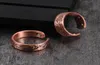 Fleur Pure Copper Anneaux Femmes Magnétique 6 mm Vintage Couchette ouverte Anneau réglable Men Bands de mariage Finger d'énergie pour cluster7371573
