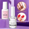 Nagelgel makartt lijm met removerkit super sterke 7 ml voor acryl nagels druk op nagels10 ml uit nep Q240507