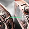 RM Luxury Uhren Mechanical Watch Mills Women's Collection RM07-01 Neues Schneeflocken-Diamant 18K Roségold Set STGT