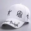 Ball Caps Star X Print Snapback Cap Adjustable Breathable Sun Protection Baseball For Women Men Summer Travel Sports Hiking Dad Hat