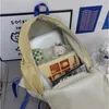 Zaino per il design giapponese da donna sensoriale adolescenti borsetti di grande capacità laptop da viaggio di moda leggera