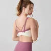 Actief ondergoed inlumine kleur bijpassende hoog-intensiteit all-in-one sportbeha voor vrouwen schokdichte Vest mooie rug training yoga fitness bh d240508