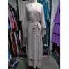 Abbigliamento etnico aperto Abaya Dubai Turchia Kaftan Musulmul Chiffon Cardigan Maxi Dresses Ramadan Women Robe Kimono Femme Islamic Jalabiya