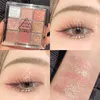 Eyeshadow Palette Highlighter Luxe Nieuw schoonheidsfeest Dagelijks eenvoudig te gebruiken merkontwerp Koreaanse professionele make -up