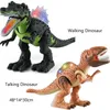 話し合いと歩く恐竜のおもちゃインタラクティブキッズおもちゃ動物ギフトティラノサウルスレックス240506