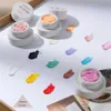 Nail Gel Paint glue 12 color solid engraving 3d paint nail gel molding stereo art non stick hand Q240507