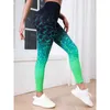 Leggings féminins pour femmes lié les leggings teints hauts à la mode à la mode des leggings imprimés fitness Running exercice leggings y240508