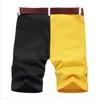 Shorts masculins pour hommes déchirés jeans courts 2022 hommes bermuda été new mode décontracté trou de berse de coton des vêtements de marque masculine t240507