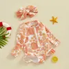 Pennellati da bagno per bambina un po 'da bagno per bambini a maniche lunghe estate per costumi da bagno e fascia per la fascia da bagno per il bagno da bagno da bagno H240508