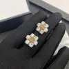 Stylish women's Stud designer Bee and diamond non-fading gold earrings give friends an Antaean stud gift