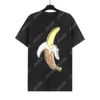 PALM 24SS Summer Letter Printing Leopard Banana Logo maglietta fidanzato Regalo hip hop oversize hip hop unisex ad amanti a maniche corte magliette Angels 2211 Ogz