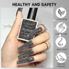 Nagelgel Makartt Reflexionspolizei Diamant im rauen Glitzer funkelnden Disco ab Diamond Kunst Weihnachtsgeschenk DIY Q240507