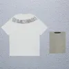 パリメンズTシャツデザイナーブランドBAショートスリーブTシャツプルオーバーピュアコットンレディースTシャツルーズフィッティングTシャツホットダイヤモンドテクノロジーレター短袖K2