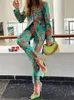 European American classic womens starfish Printed Blazer small suit allmatch jacket Chic Lady coat Female Outwear top 240507