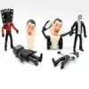 Action Toy Figures skibidi toilette man caméra homme figure TV Man haut haut-parleur mannequin camerramiman figures d'action décorations pvc poupée jouet collectionnable t240506