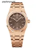 Designer Audemar Pigue Watch APF Factory 67650or Royal Oak Ladies 33mm Quartz Rose Gold