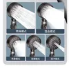 Bathroom Shower Heads New Design High Pressure 5 Modes Adjustable Shower Head with Hose Water Saving One-Key Stop Spray Nozzle Bathroom Accessories