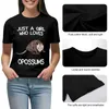 Dames T-shirt Gewoon een meisje dat houdt van opossums opossumeigenaar voor vrouwen t-shirt grafisch shirt Casual korte slijm vrouwelijke t-shirt maat S-4XL y240506