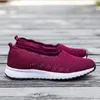 Casual Shoes Summer Women Vulcanized Mesh Breattable Sneakers glid på kvinnor Flats Loafers Boat Woman Zapatos Mujer