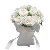 Fiori decorativi lancio di matrimoni bouquet eleganti bouquet fatti a mano per la cerimonia dell'anniversario di San Valentino