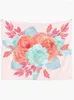 Arazzi Blush Pink - Succulento Bouquet Tapestry Room Astetico Tapete per il decoratore di decoro del muro