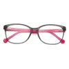 Солнцезащитные очки рамки женщины квадратные очки рамки мужчины круглые оптические очки Полный обод розовый черный прозрачный зрелище модные ретро -очки