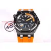 Designers mécaniques ZF 13,9 mm Marque APS APS AAAAA Céramique 15707 Hommes Superclone Swiss Watches 15706 Glass IPF Wrists 32 mm Fibre Dive 3120 45025