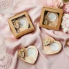 Holders 12/24 Pcs Wedding Favor Candles Bridal Shower Favors Candle Rustic Wedding Favors for Guest Valentines Day Gift Party Decor