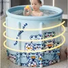 Banheira banheira assentos crianças banheira amigável banheira grossa balde dobrável armazenamento dobrável piscina prática para crianças wx
