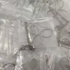 Naszyjniki wiszące Koreańska wersja nowy mikro inkrustowany diamentowy naszyjnik t Family Bow Naszyjnik Kobieta letni łańcuch obojczyka na żywo biżuteria na żywo Q240507